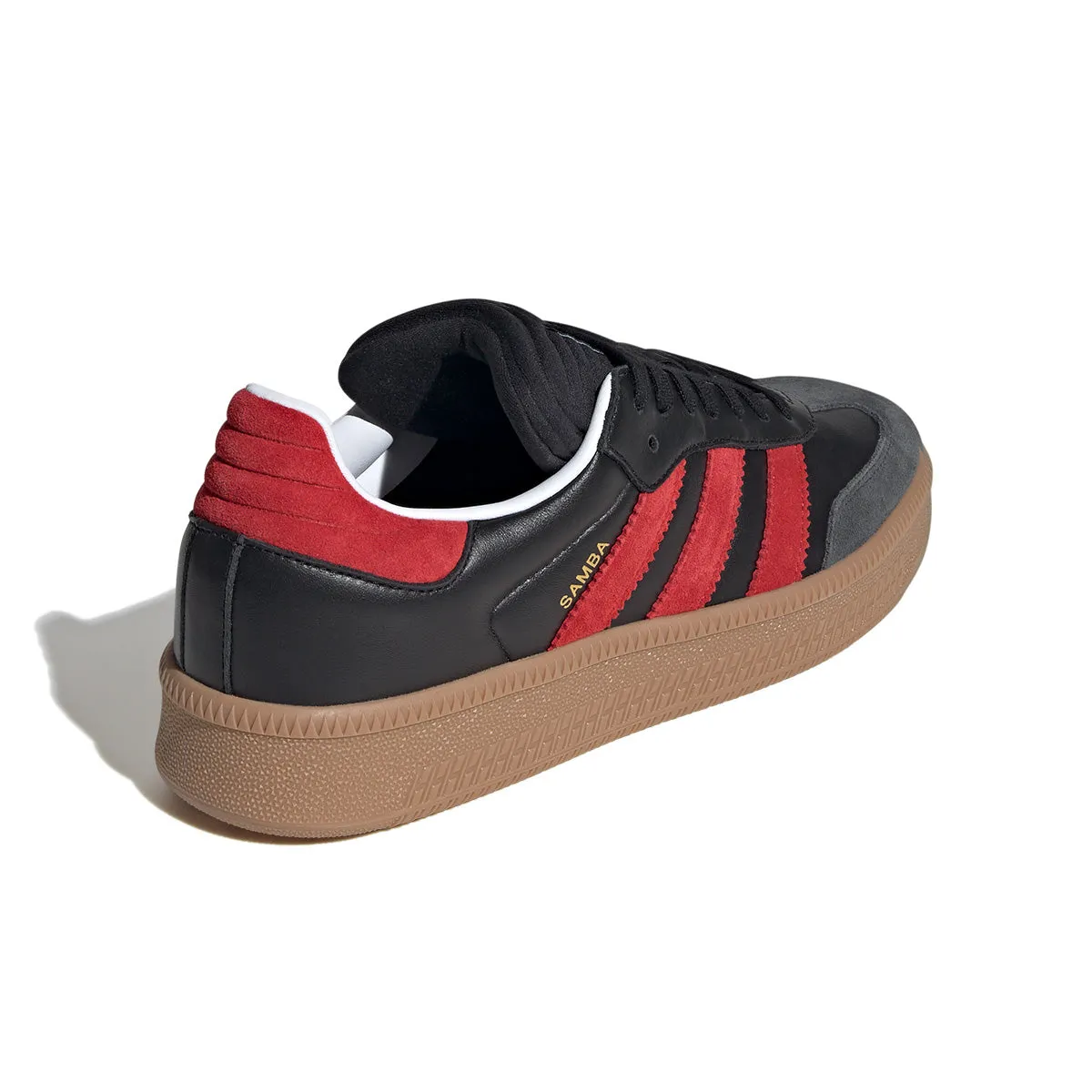 Run Shoes Adidas Samba XLG 'Core Black Better Scarlet'