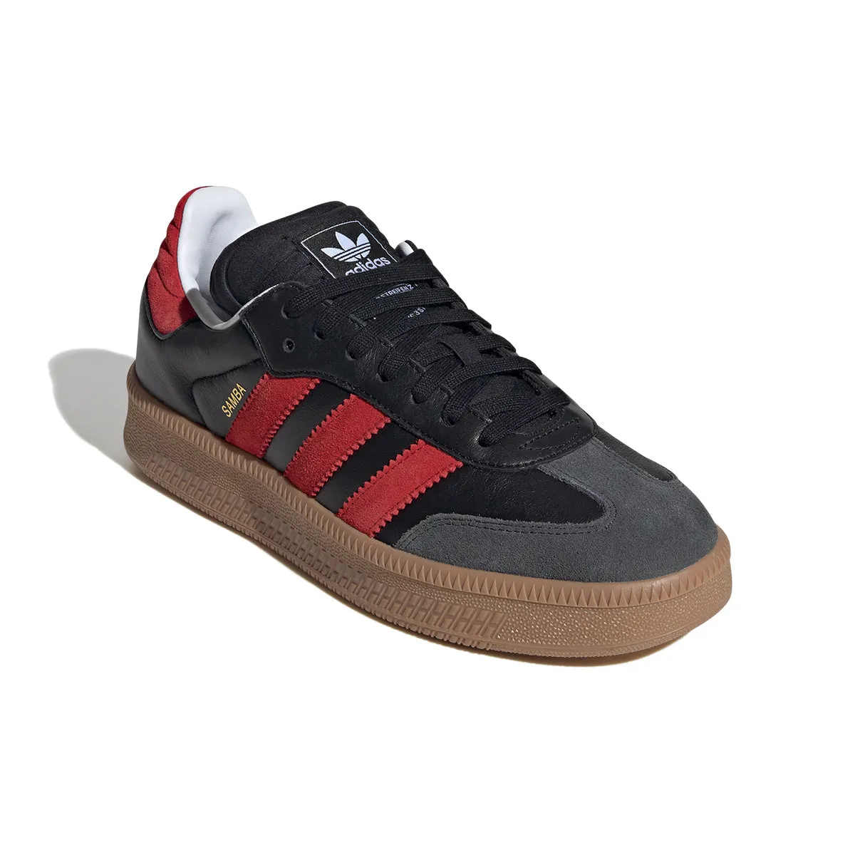 Samba XLG 'Core Black Better Scarlet' Adidas Shoes Glow In The Dark