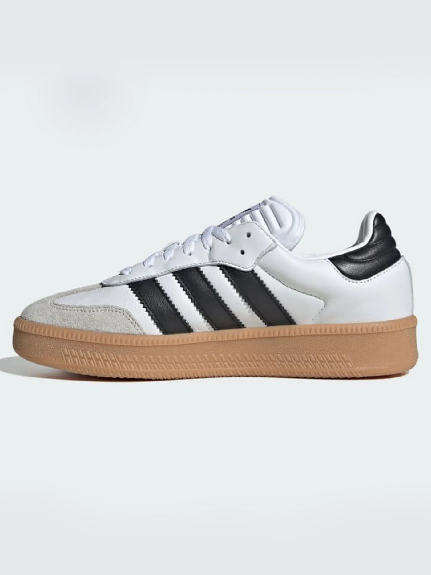 Samba XLG White/Core Black/Gum3 Shoes Adidas Samba Xlg Athletic Shoe Carbon