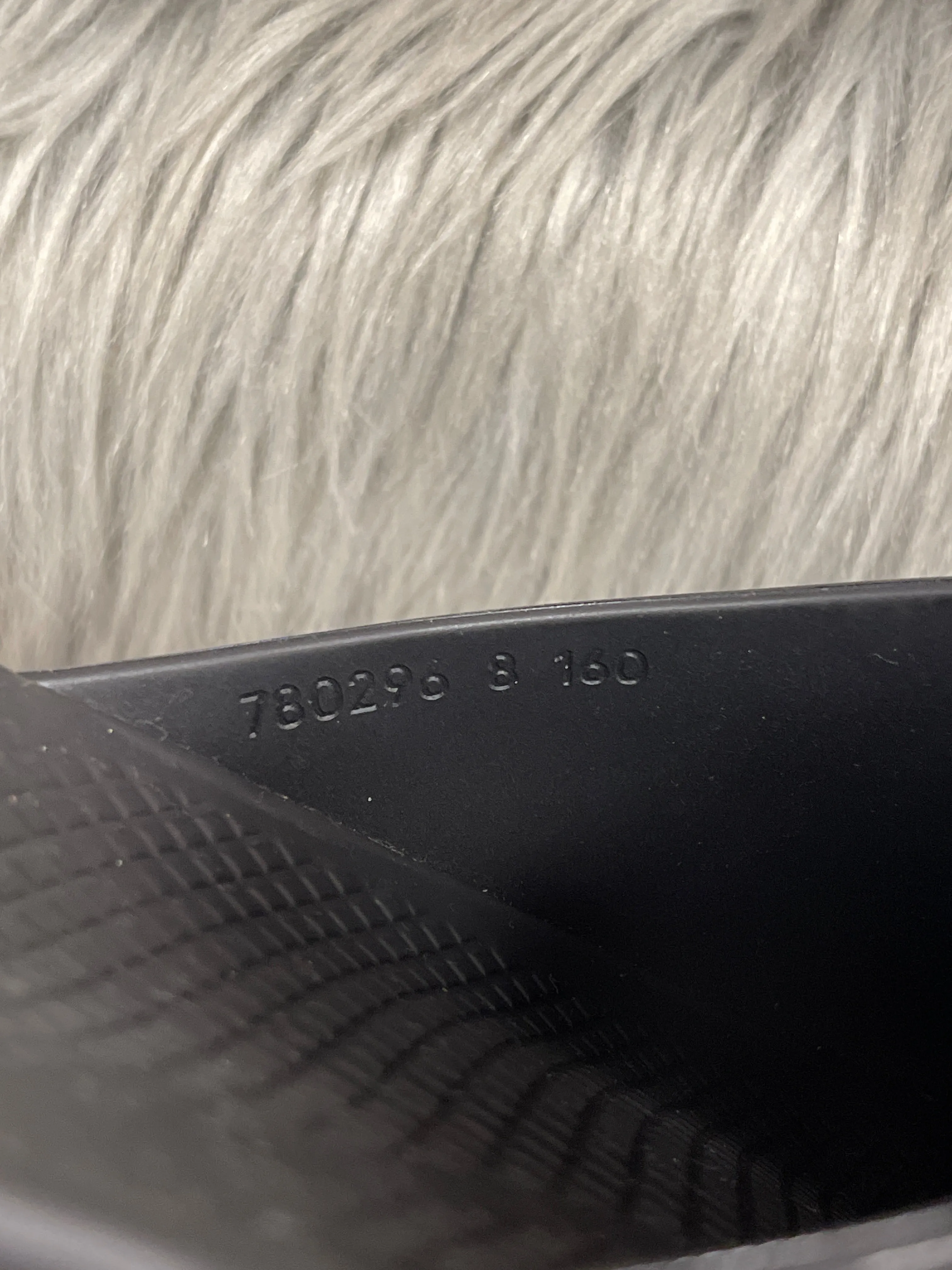 Sandals Luxury Designer By Gucci In Black & White, Size: 10.5 Sandals Grande Resort