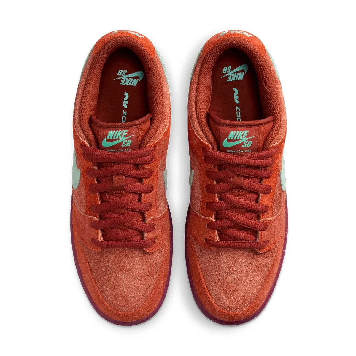 Asics Gel Fujitrabuco Lite Running Shoes SB Dunk Low Pro Premium 'Mystic Red Rosewood'