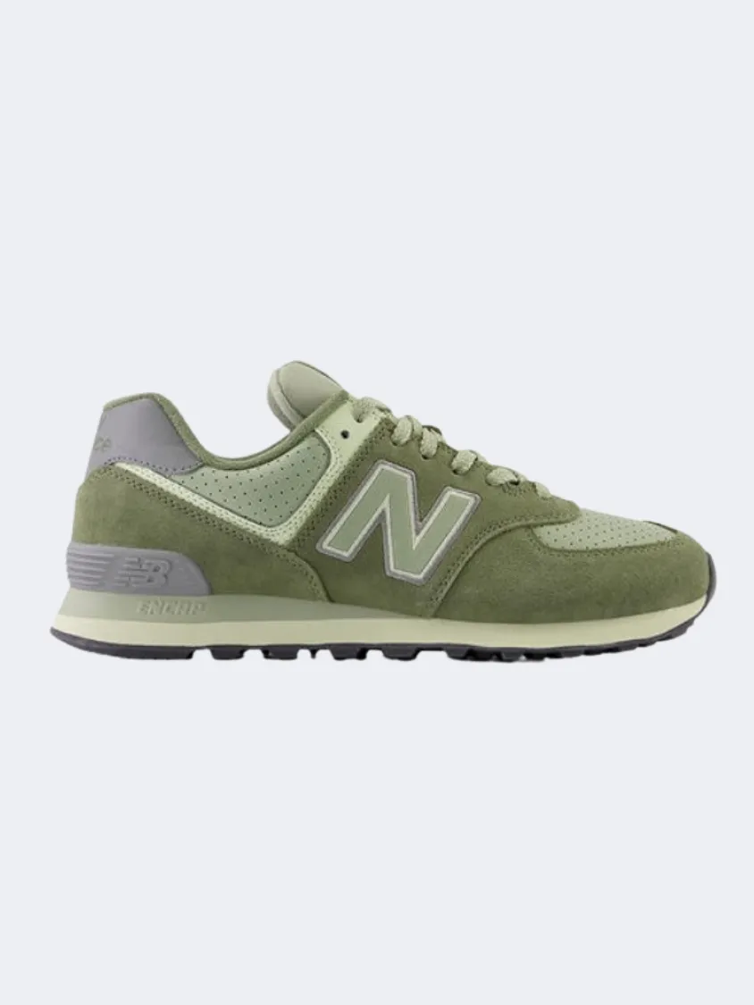 New Balance 574 Men Lifestyle Shoes Deep Olive New Balance 9060 'rain Cloud'