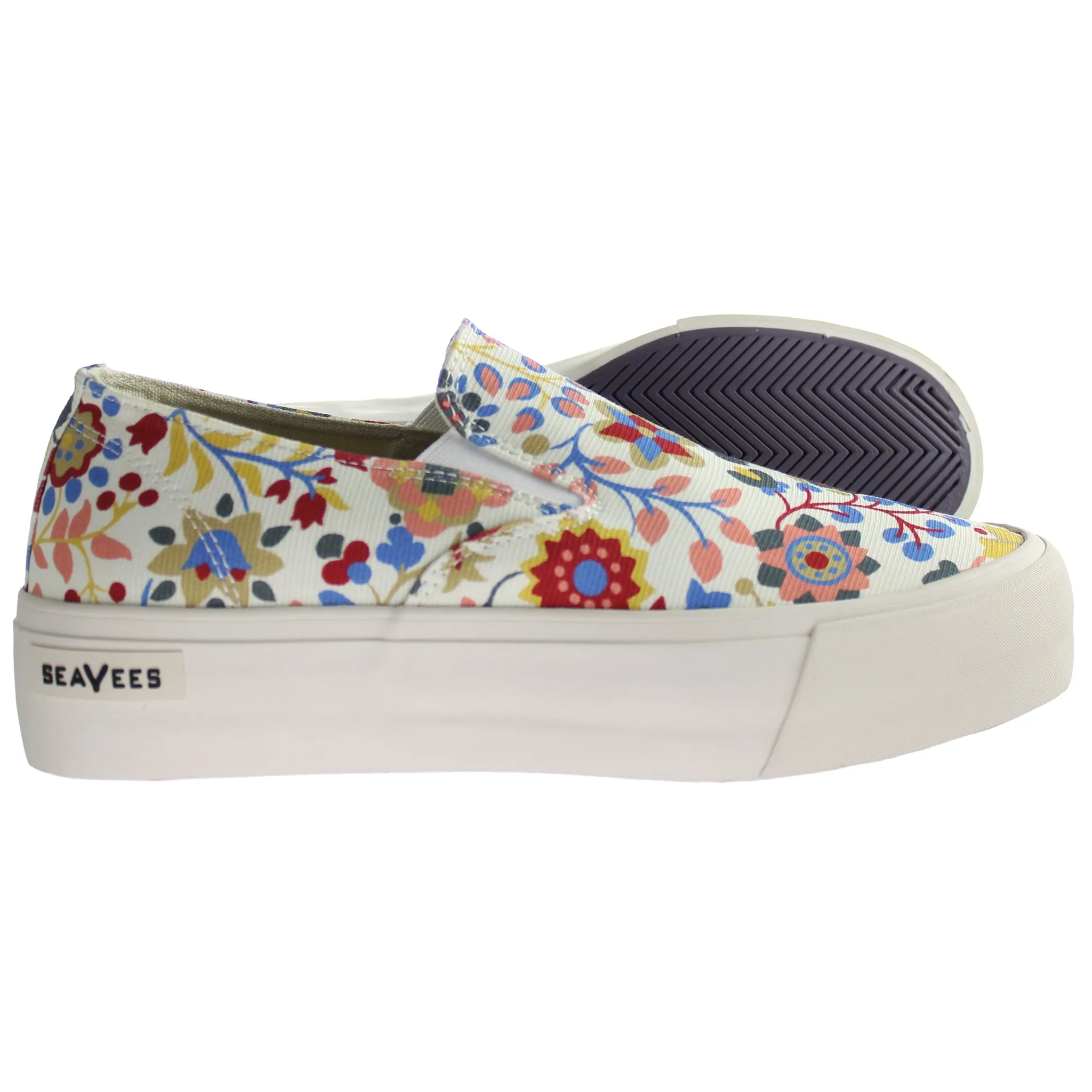 Seavees Baja Platform Womens Multicolour Shoes Curry Sneakers