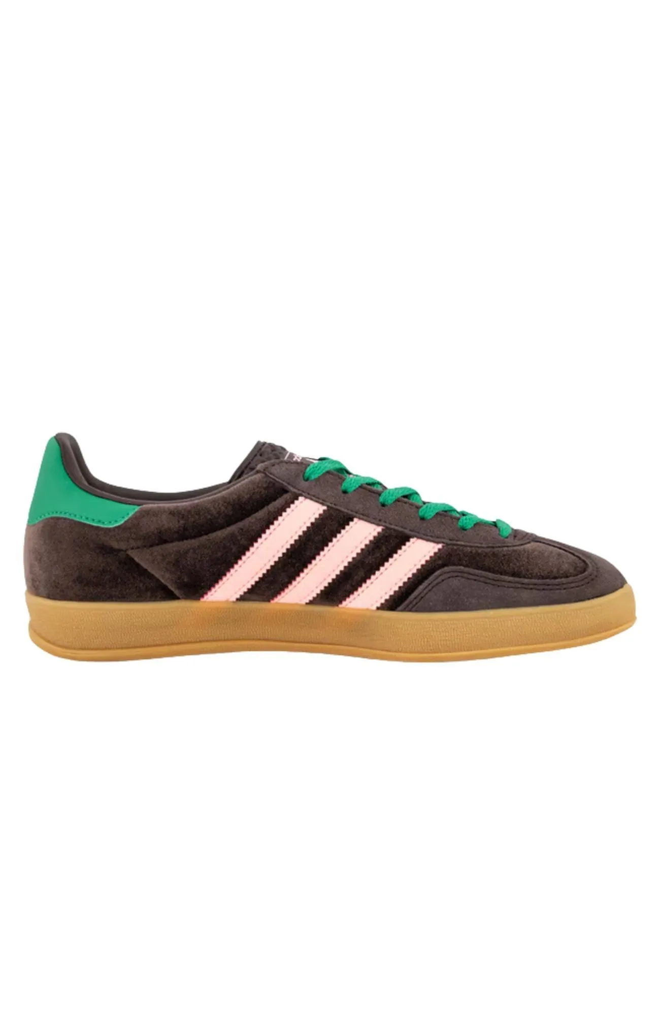 Gazelle Indoor W Dark Brown Glow Pink Court Green Adidas Summer Shoes