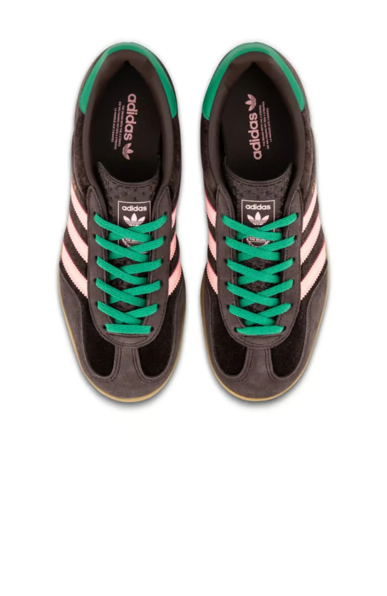 Gazelle Indoor W Dark Brown Glow Pink Court Green Adidas Shoes Parley