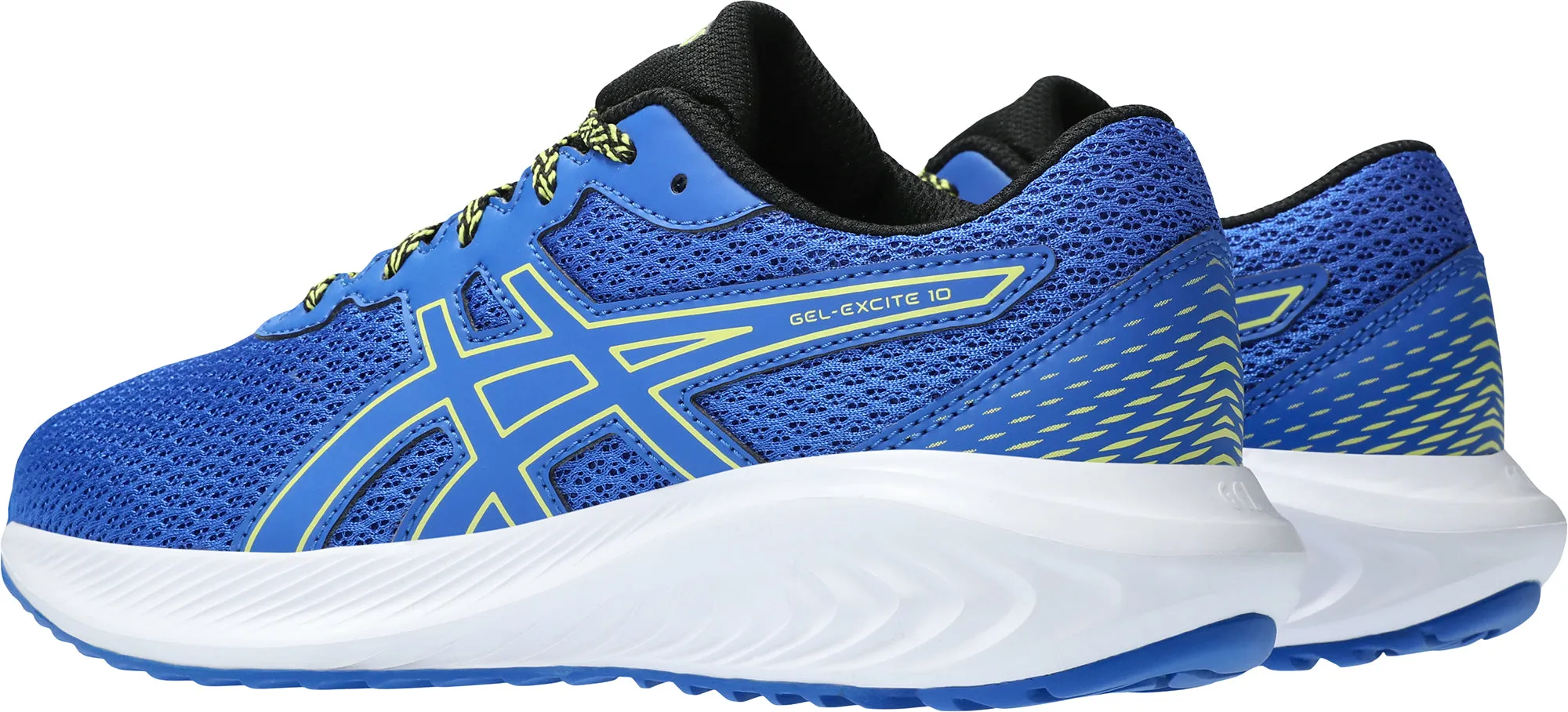 Asics Gel Excite 10 GS Junior Running Shoes - Blue Asics High Top Shoes
