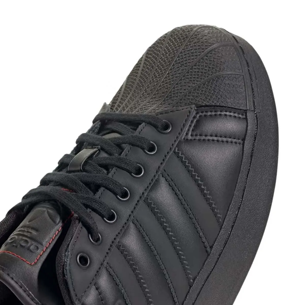Adidas Street Football Shoes   atmos Superstar XLG 'Black'
