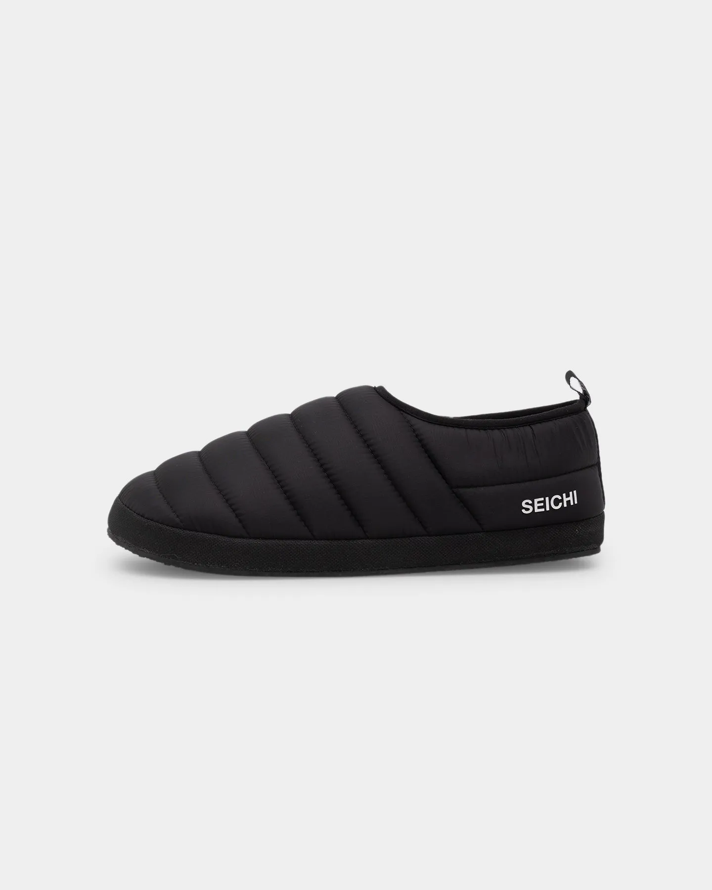 Seichi Kuraudo Black Happy Slippers