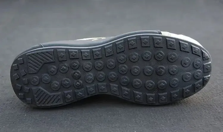 Men's PU Leather Waterproof Sneakers Casual Sports Shoes Men Lightweight Breathable Flat Non-slip Tenis Shoes Zapatillas Hombre Pump Shoes Flat