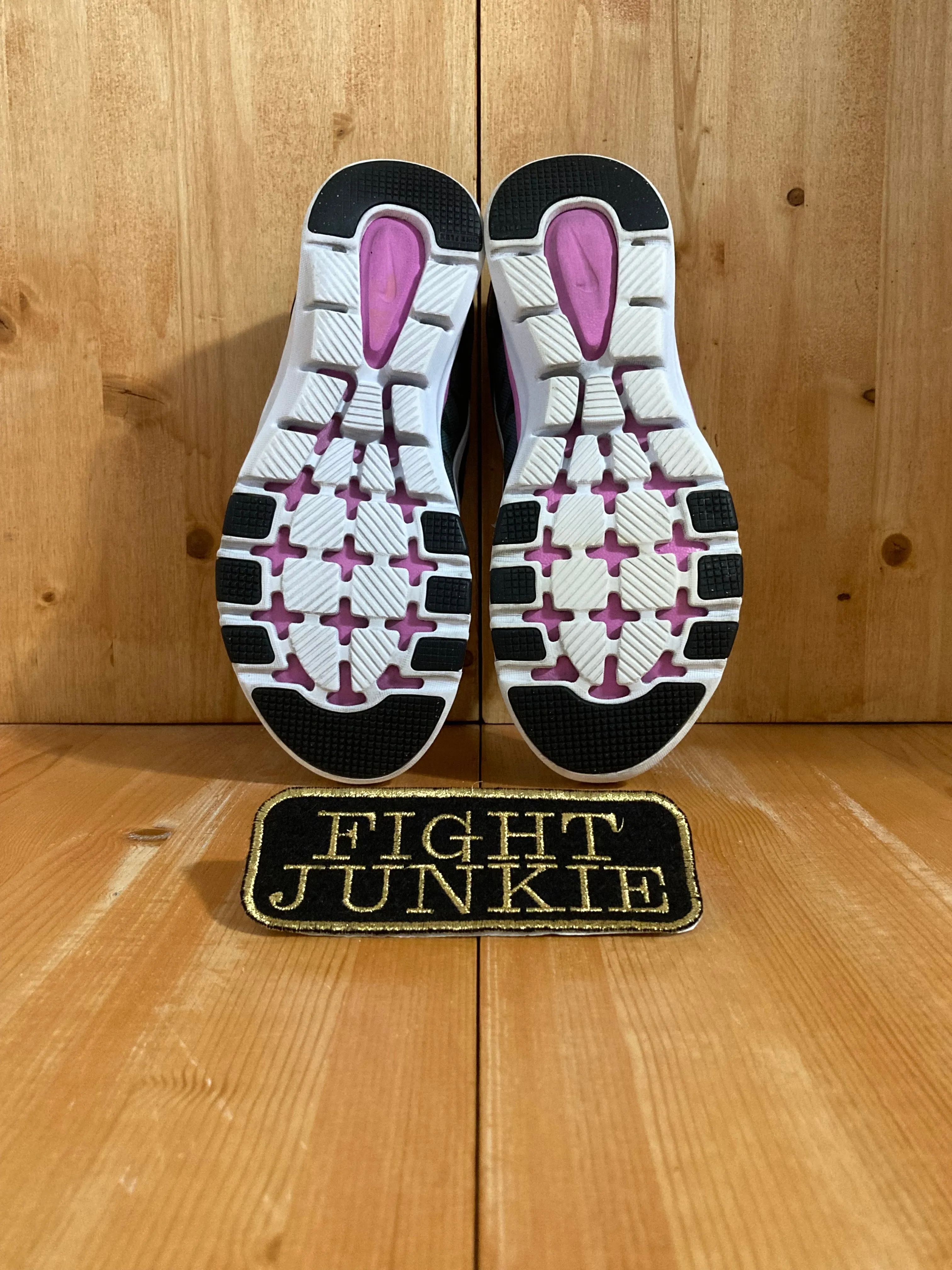 Asics Gel Upcourt 3 Volleyball Shoes NIKE FLEX SUPREME TR 2 Women Size 8.5 Running Shoes Sneakers Black & Pink 616694-007