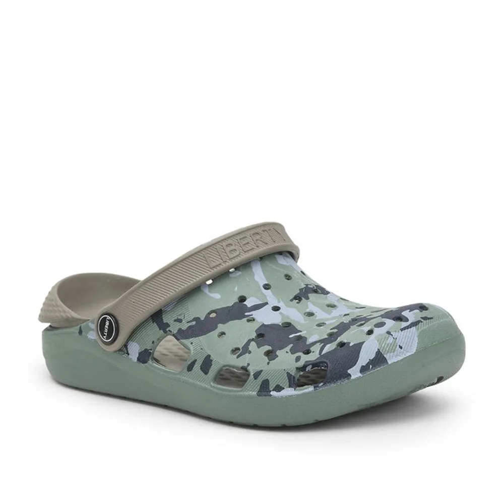 Sandals Royal Bahamian Spa Resort A-HA Green Casual Slingback Clogs For Men LPMXT-811 By Liberty