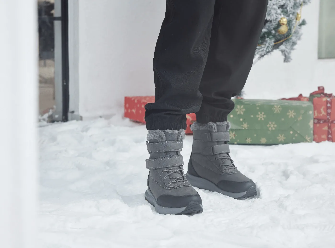 Best Boxing Shoes For Wide Feet FitVille Men's CozyCore Winter Boots V7