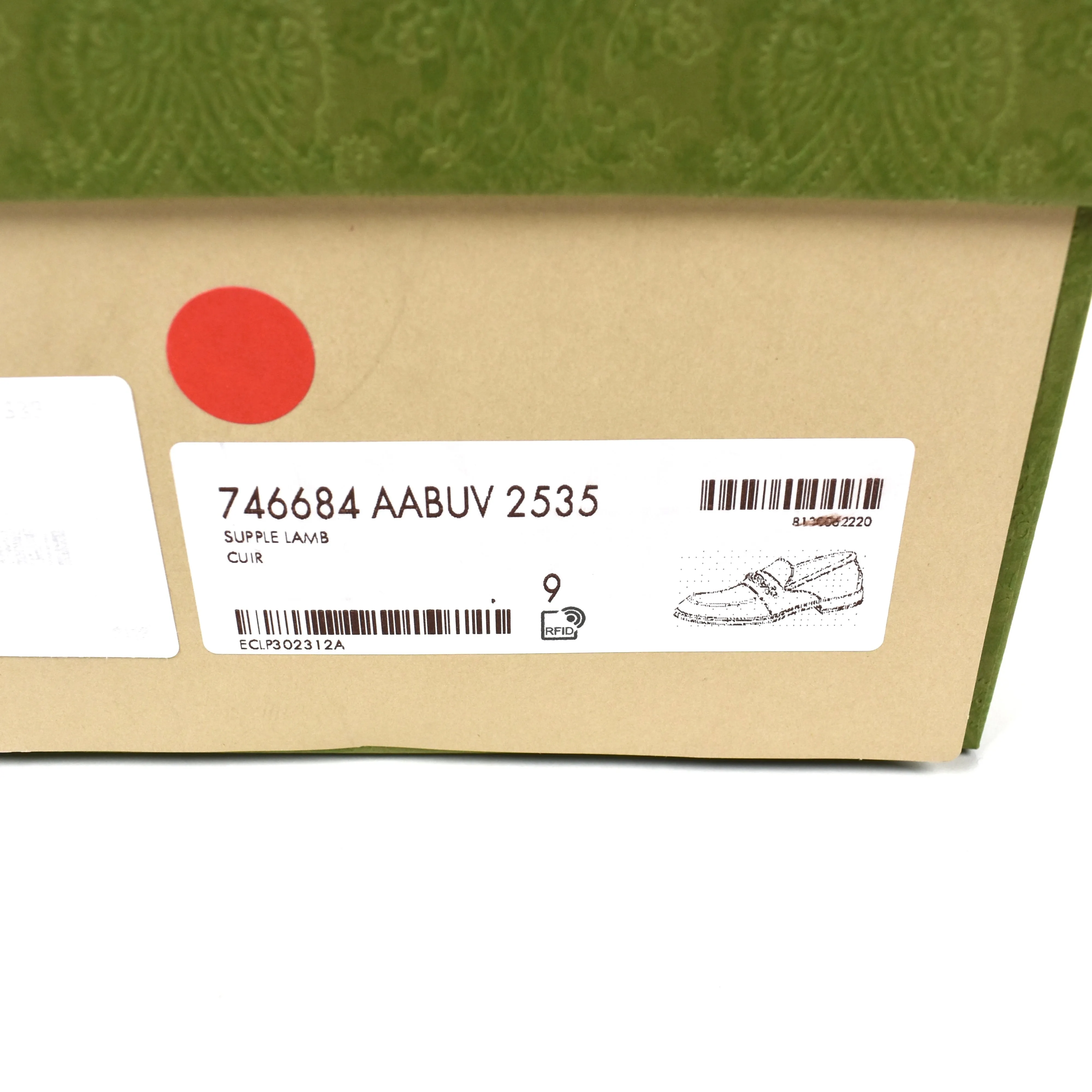 Slippers Relic Gucci - Brown Leather GG Chain Logo Loafers