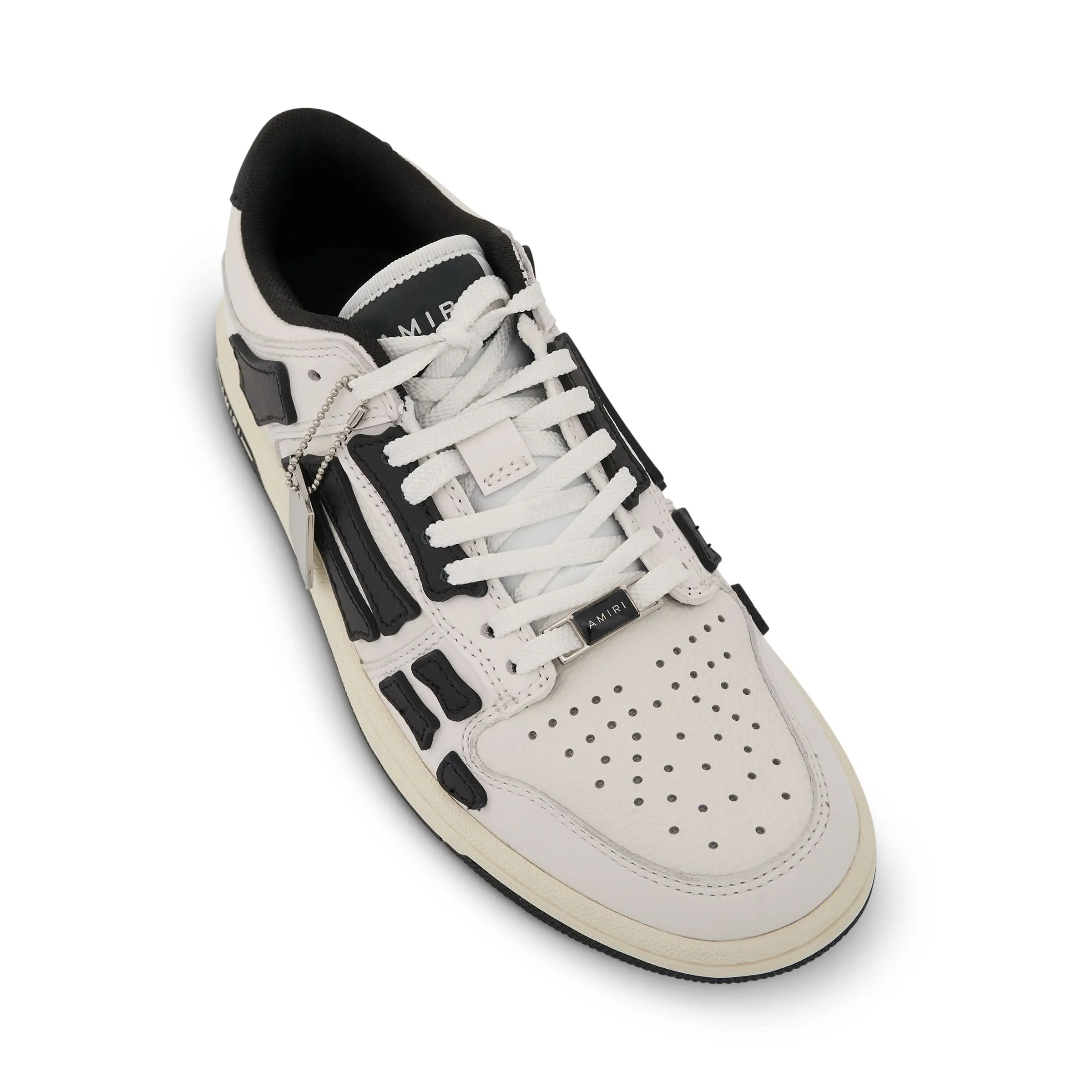 Kobe Sneakers Skeleton Leather Sneaker in White/Black