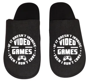 if it doesn't involve video games then I don't care video game Gamer Gaming Men's Slippers / House Shoes slides dad husband father son gift Kirkland Slides