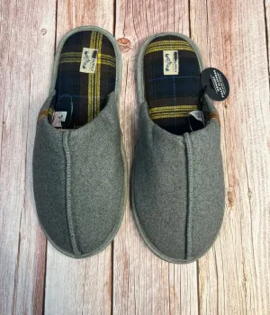 Men's Grey Mule Slippers Tj Max Slippers