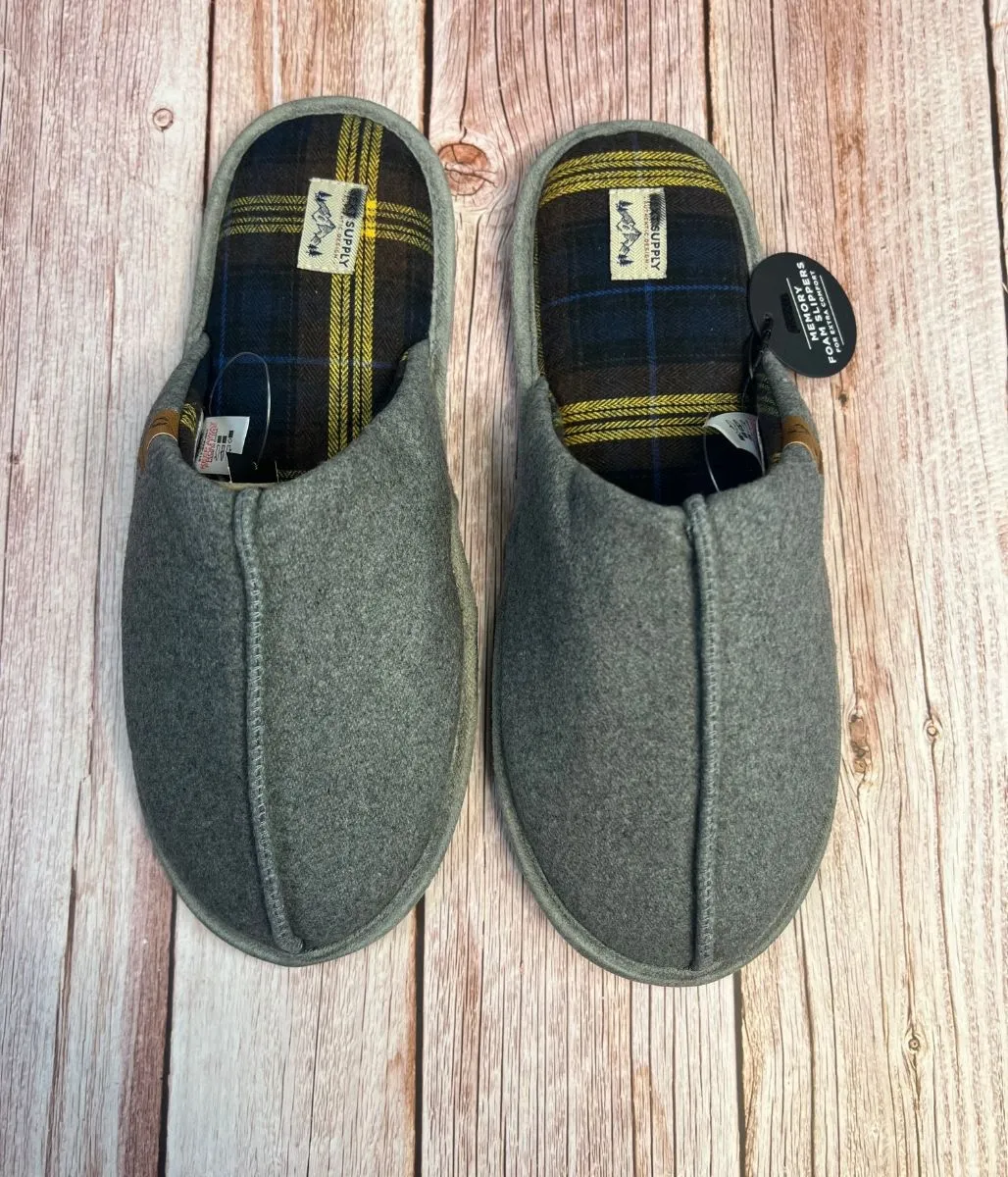 Funkette Slippers Men's Grey Mule Slippers