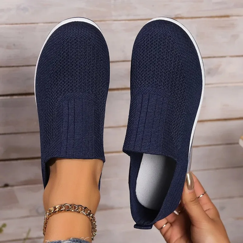 Comfortable Platform Slip-On Shoes for Women Slip On Shoe Business Casual