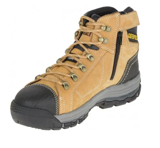 CAT Convex ST Mid Honey Safety Boot Comfortable Hiking Boots
