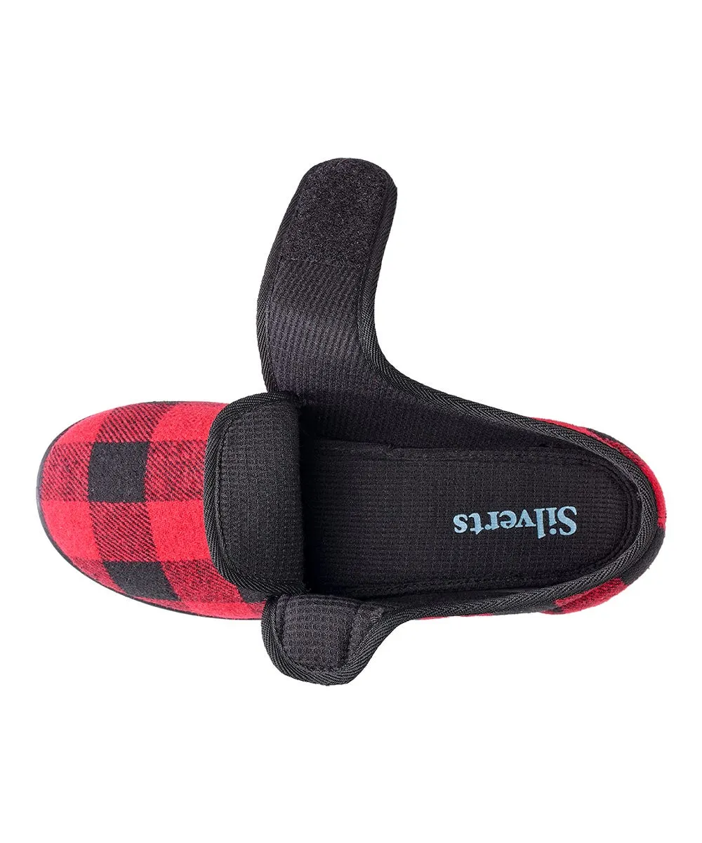 Vionic Slippers Dsw Men's Soft Wide Adjustable Slippers