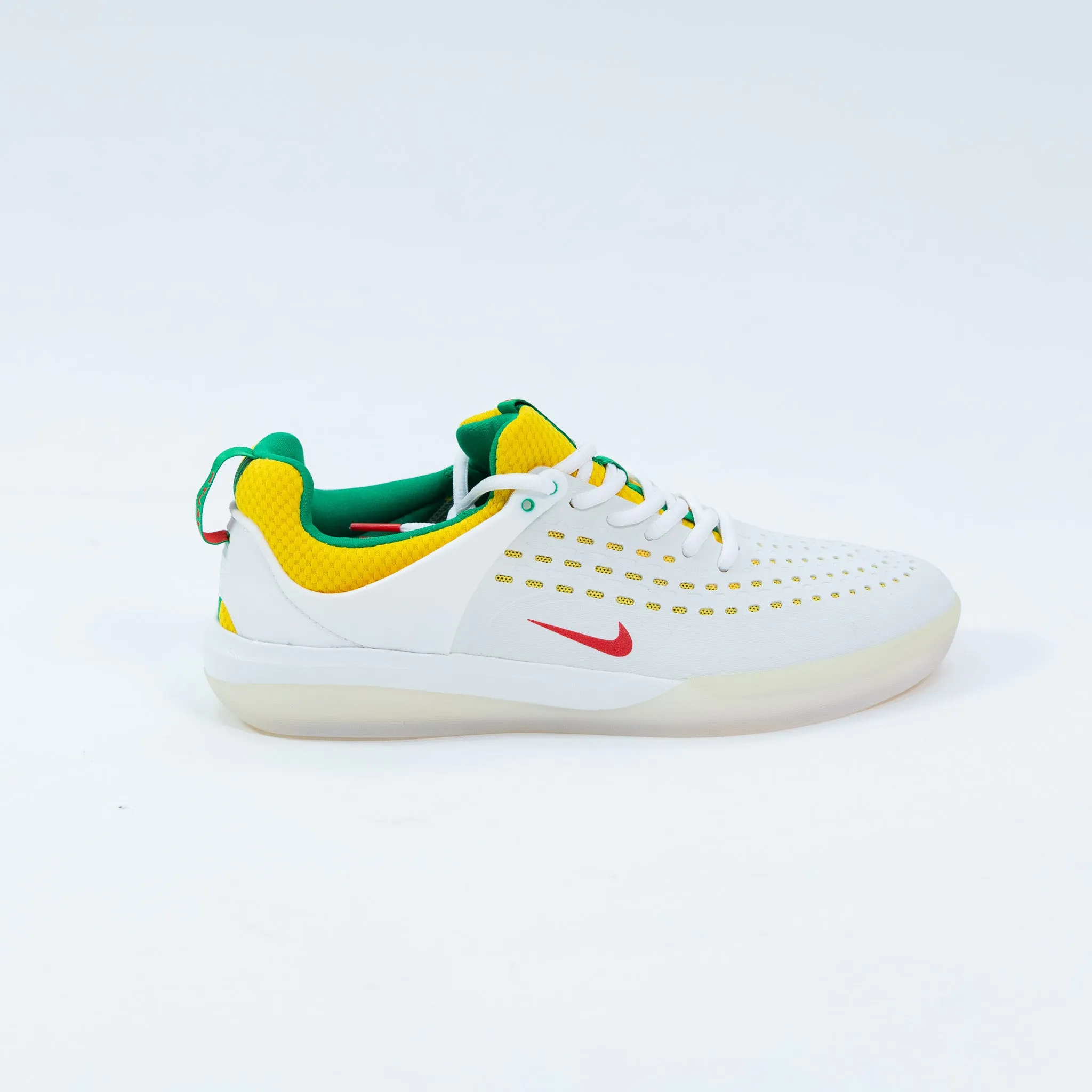 Asics Lifting Shoes Nike SB Nyjah 3 PRM - White/Black-Tour Yellow