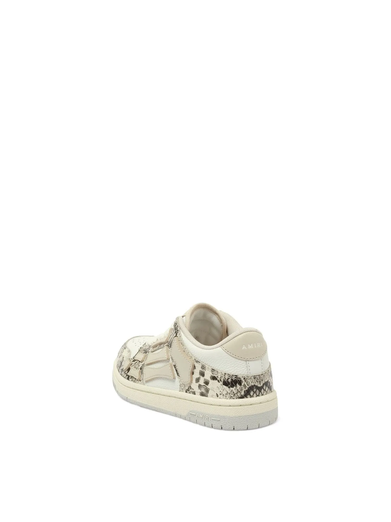 Wallpaper Sneakers Snake Skeleton Sneaker in Alabaster
