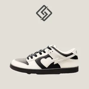 SNK Jupiter Love "Reverse Panda" Asics Court Ff 2 Tennis Shoes