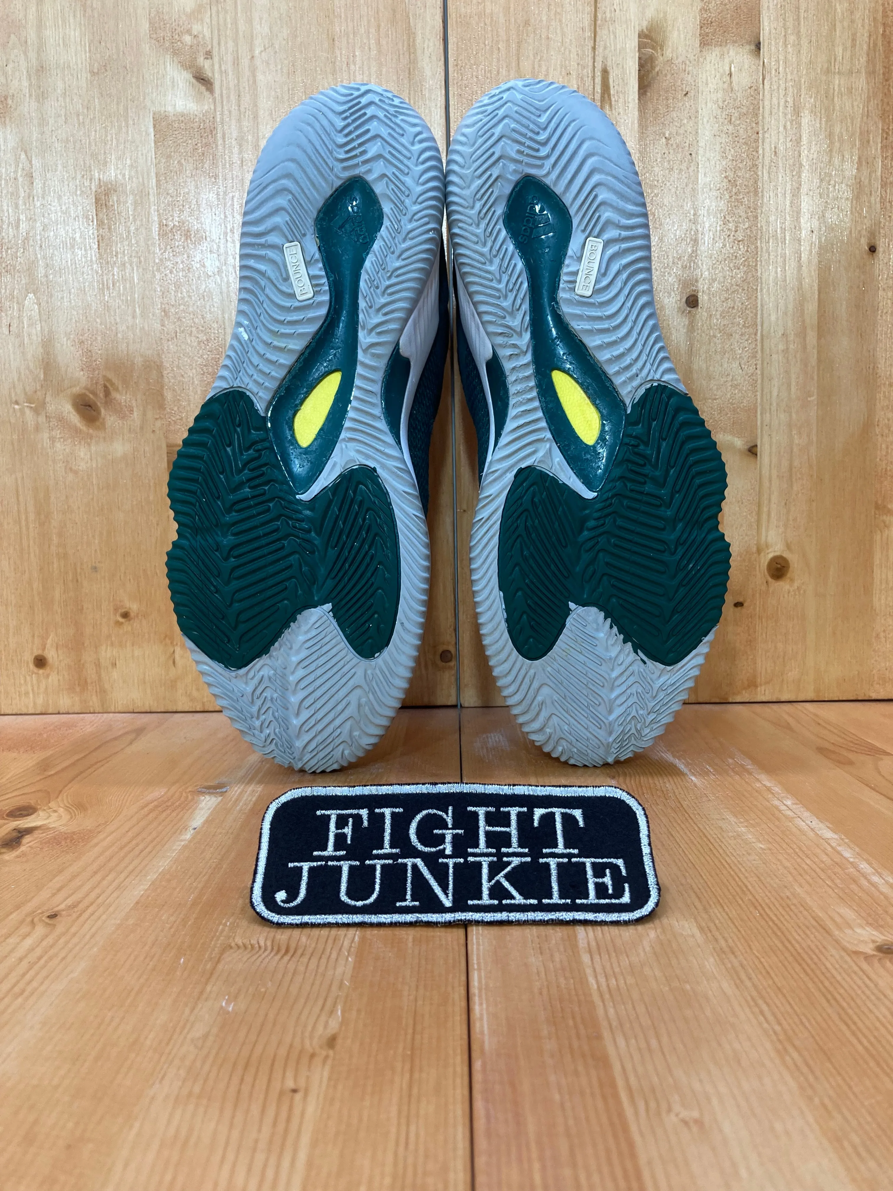 Adidas Shoes Slip On HTF ADIDAS CRAZY HUSTLE NBA BOUNCE Men Size 15 Shoes Sneakers Green BY4310