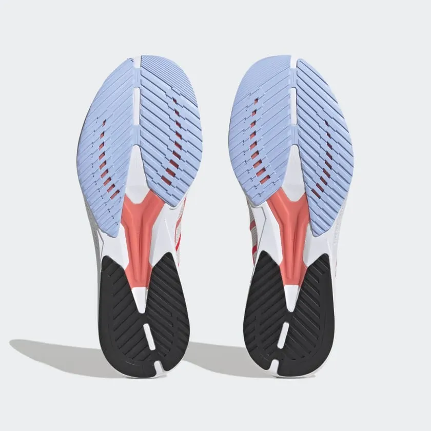 Adidas Shoes With Support Adidas Women's Adizero RC 5 Running Shoes, Solar Red / Cloud White / Coral Fusion