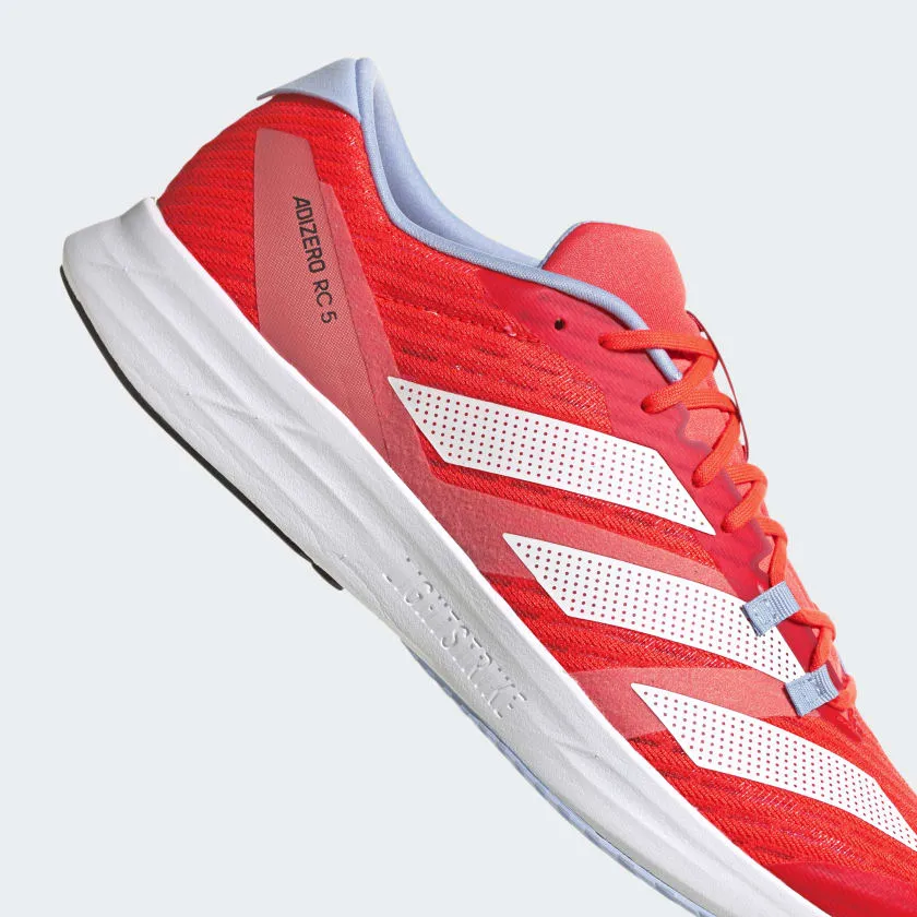 Adidas Women's Adizero RC 5 Running Shoes, Solar Red / Cloud White / Coral Fusion Asu Shoes Adidas