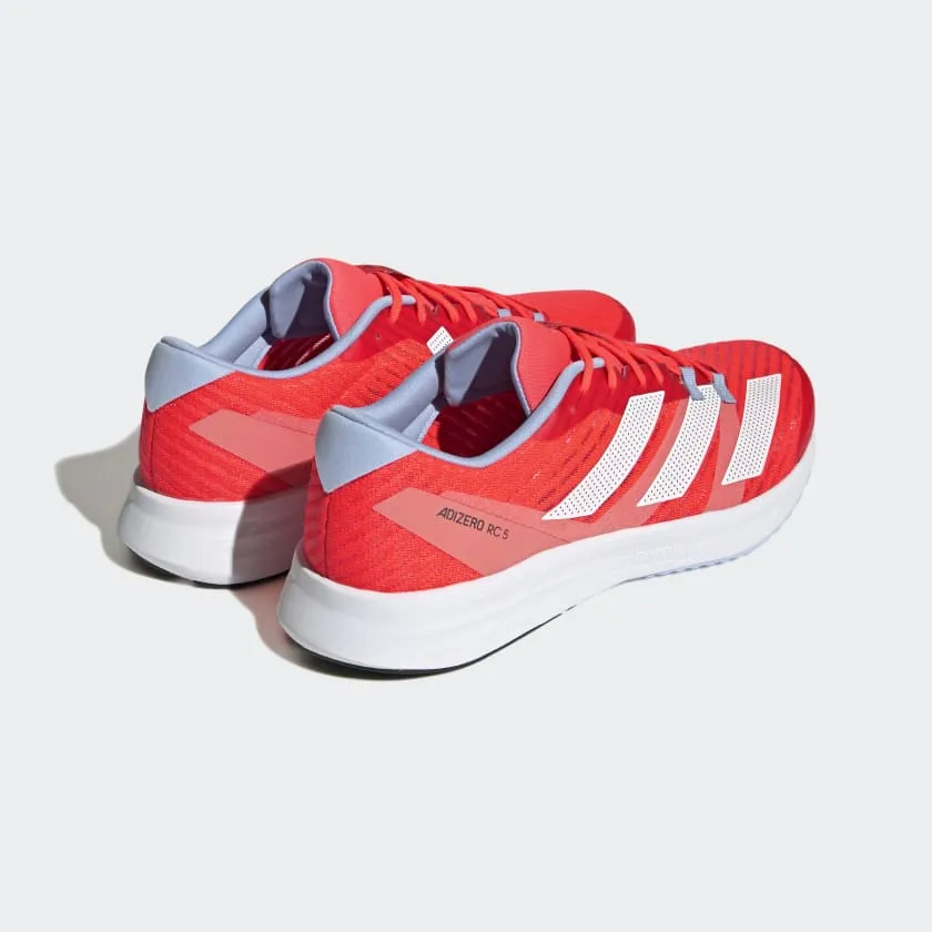 Adidas Crazylight Basketball Shoes Adidas Women's Adizero RC 5 Running Shoes, Solar Red / Cloud White / Coral Fusion