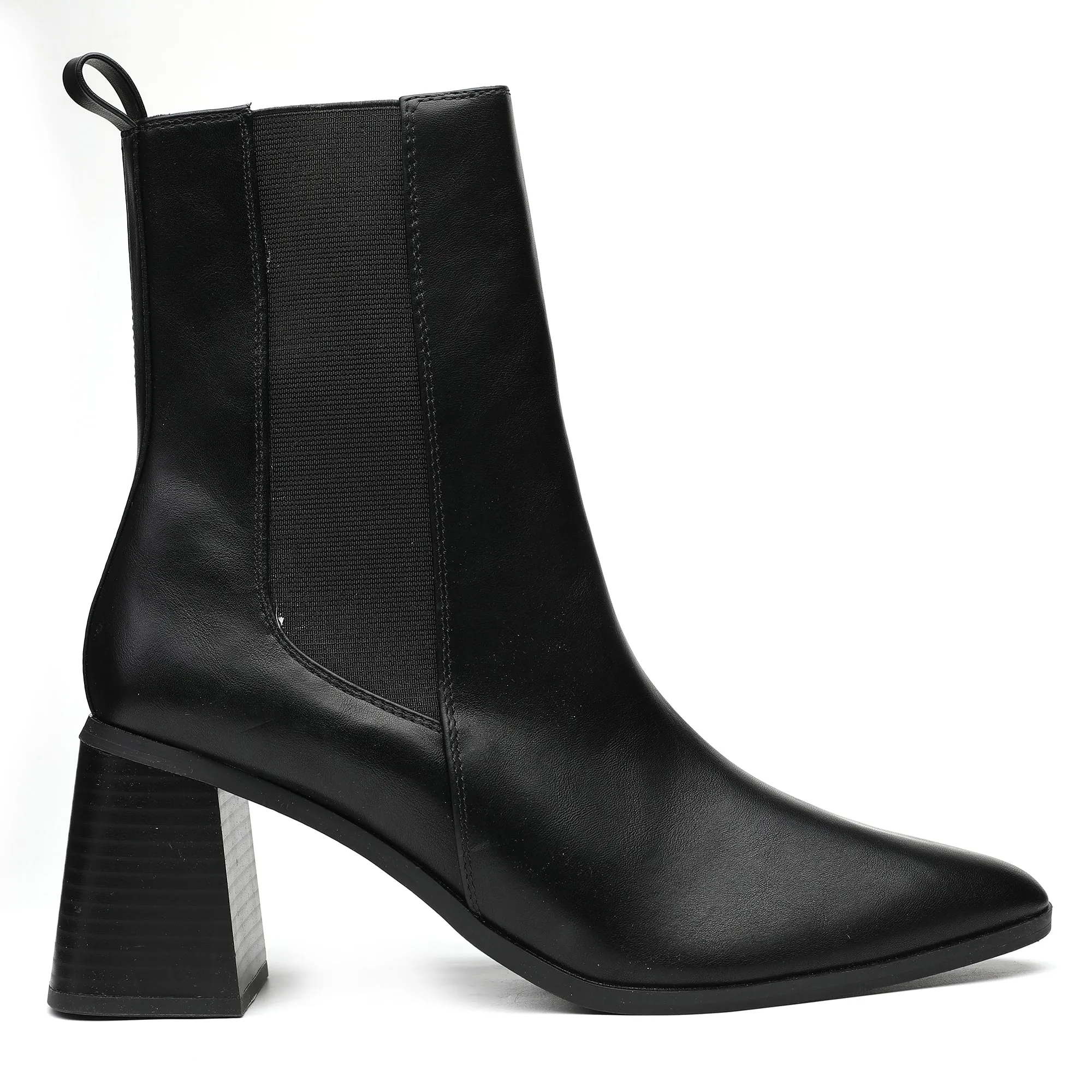 Chelsea Women Fashion Ankle Booties Classic Low Heel Side Zip Shoes for Women Waterproof Shoe Spray