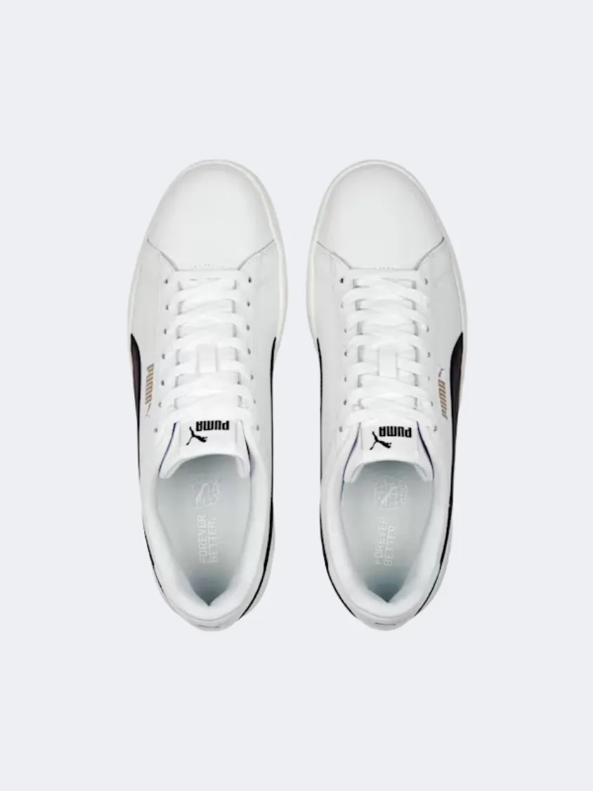 Asics Most Popular Running Shoes Puma Smash 3 L Men Lifestyle Shoes White/Black/Gold