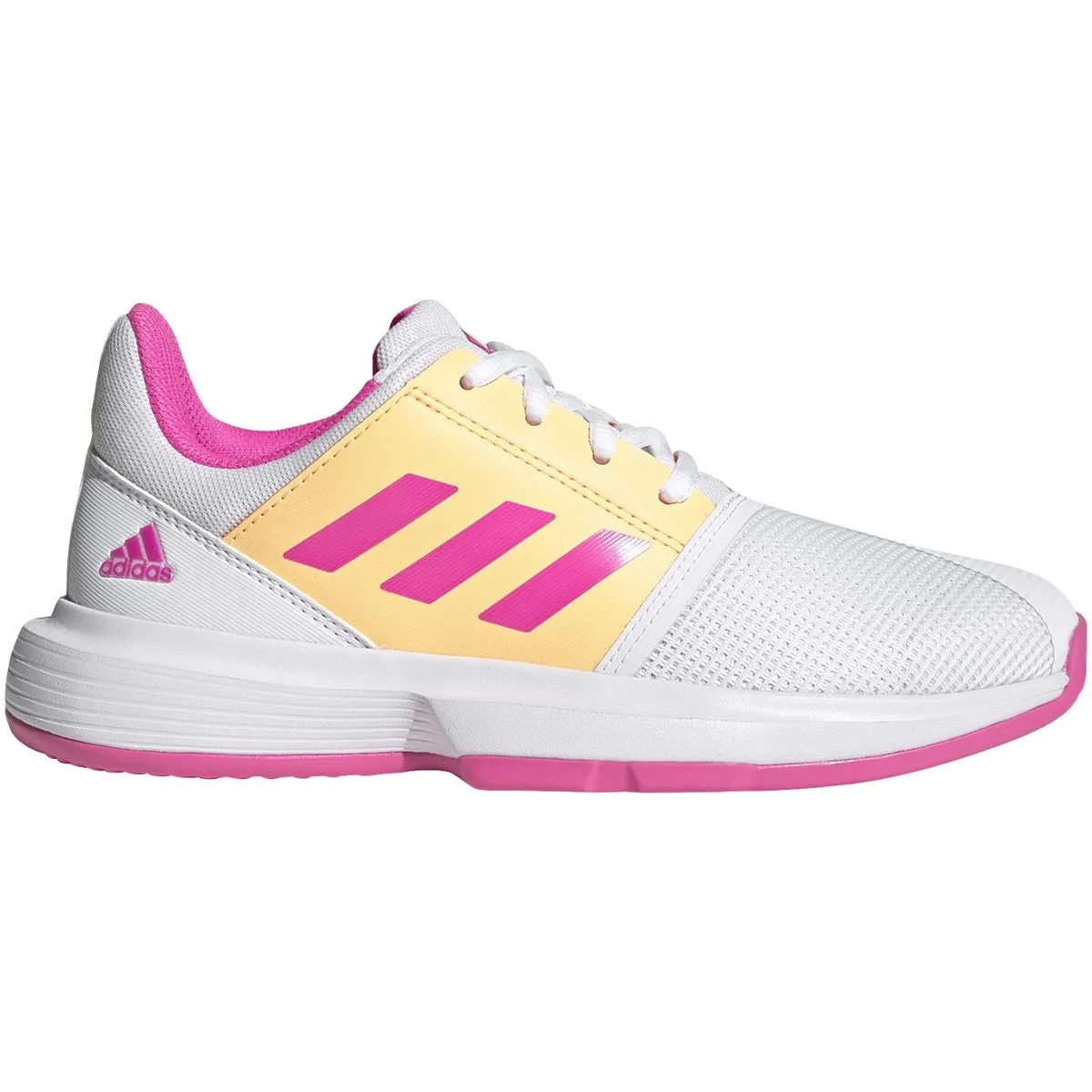 Junior CourtJam Pink Adidas Torsion Shoes