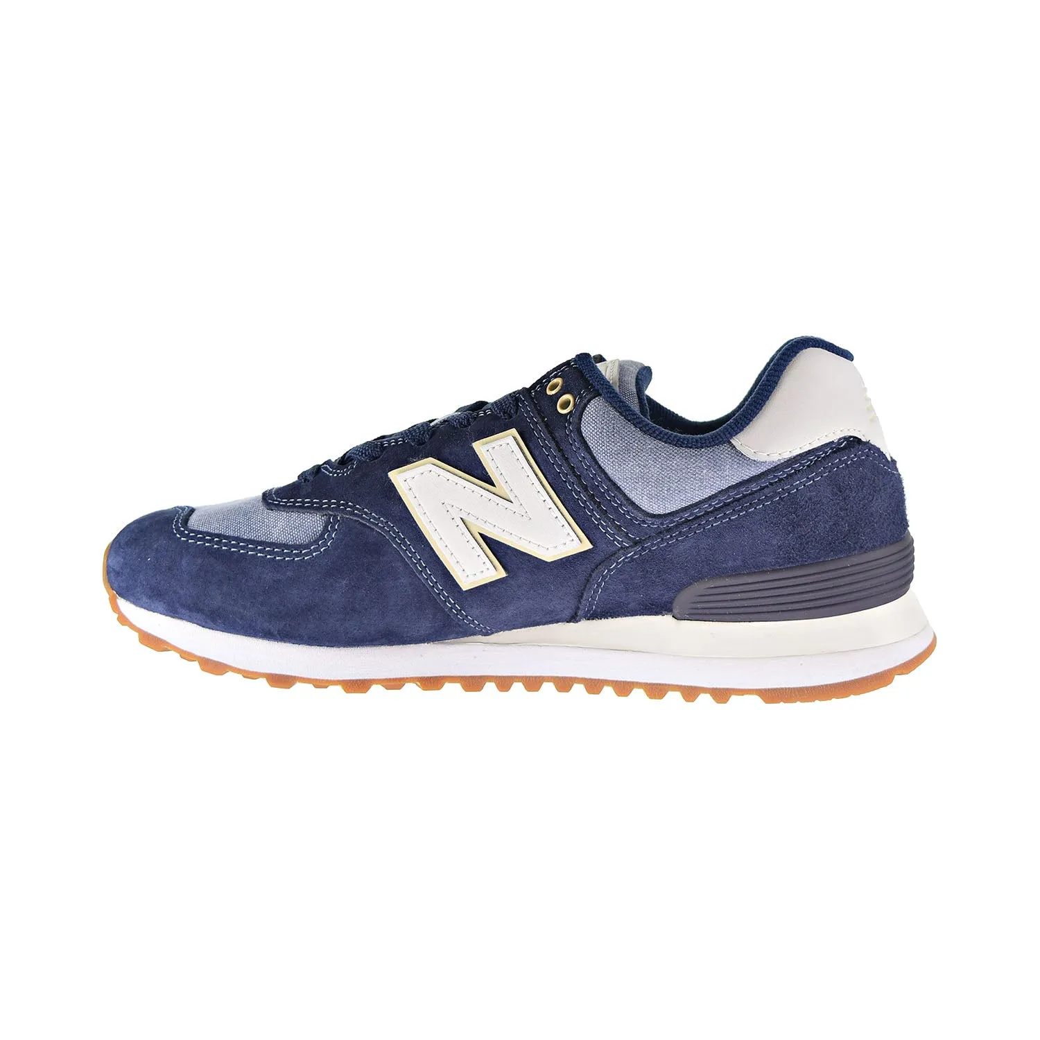 New Balance Brown 574 New Balance 574 Classics Men's Shoes Pigment-Moonbean