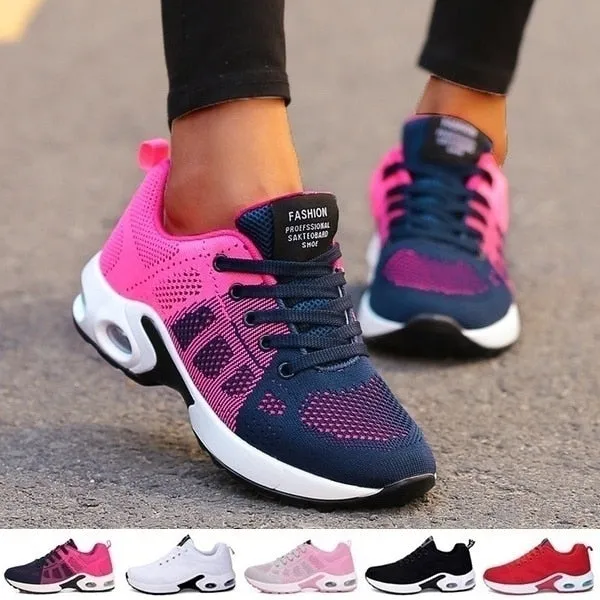 Women Running Shoes Breathable Casual Shoes Outdoor Light Weight Sports RJ Mickey Casual Shoes