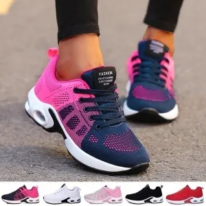 Dress Shoes Vs Casual Shoes Women Running Shoes Breathable Casual Shoes Outdoor Light Weight Sports RJ