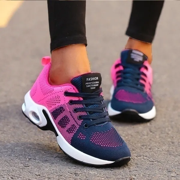 Best Athletic Casual Shoes Women Running Shoes Breathable Casual Shoes Outdoor Light Weight Sports RJ