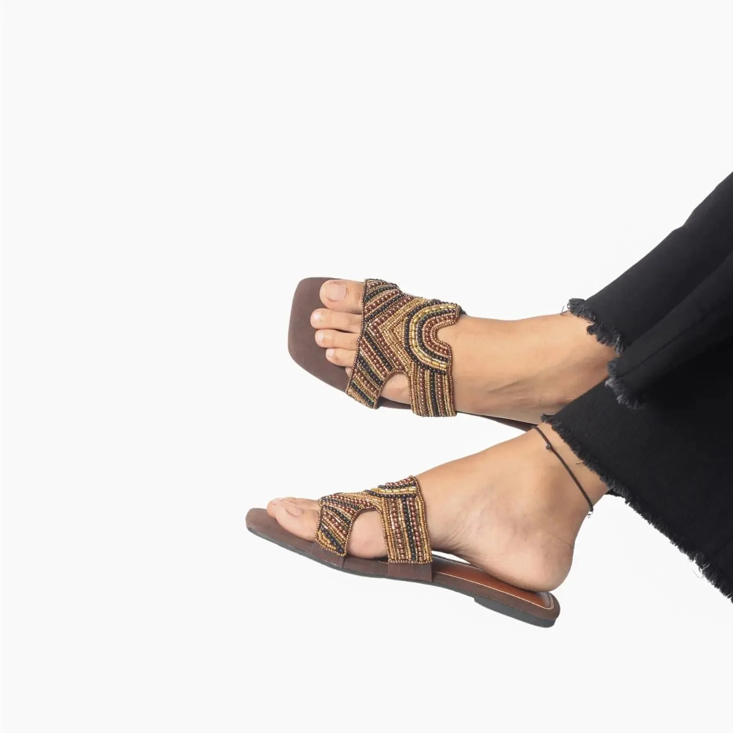 Water Shoes For Flat Feet Stone slippers for Women - Nawabi Shoes BD