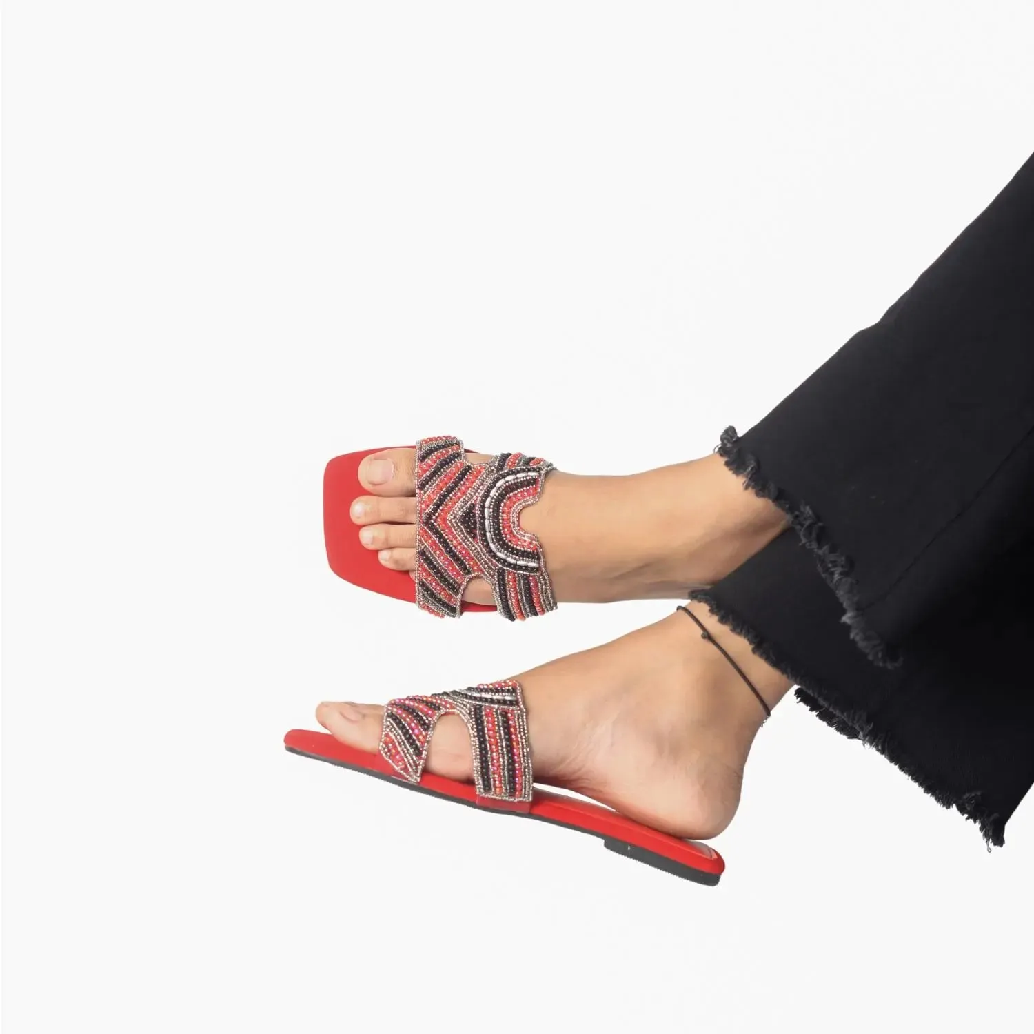 Best Everyday Shoes For Flat Feet Stone slippers for Women - Nawabi Shoes BD