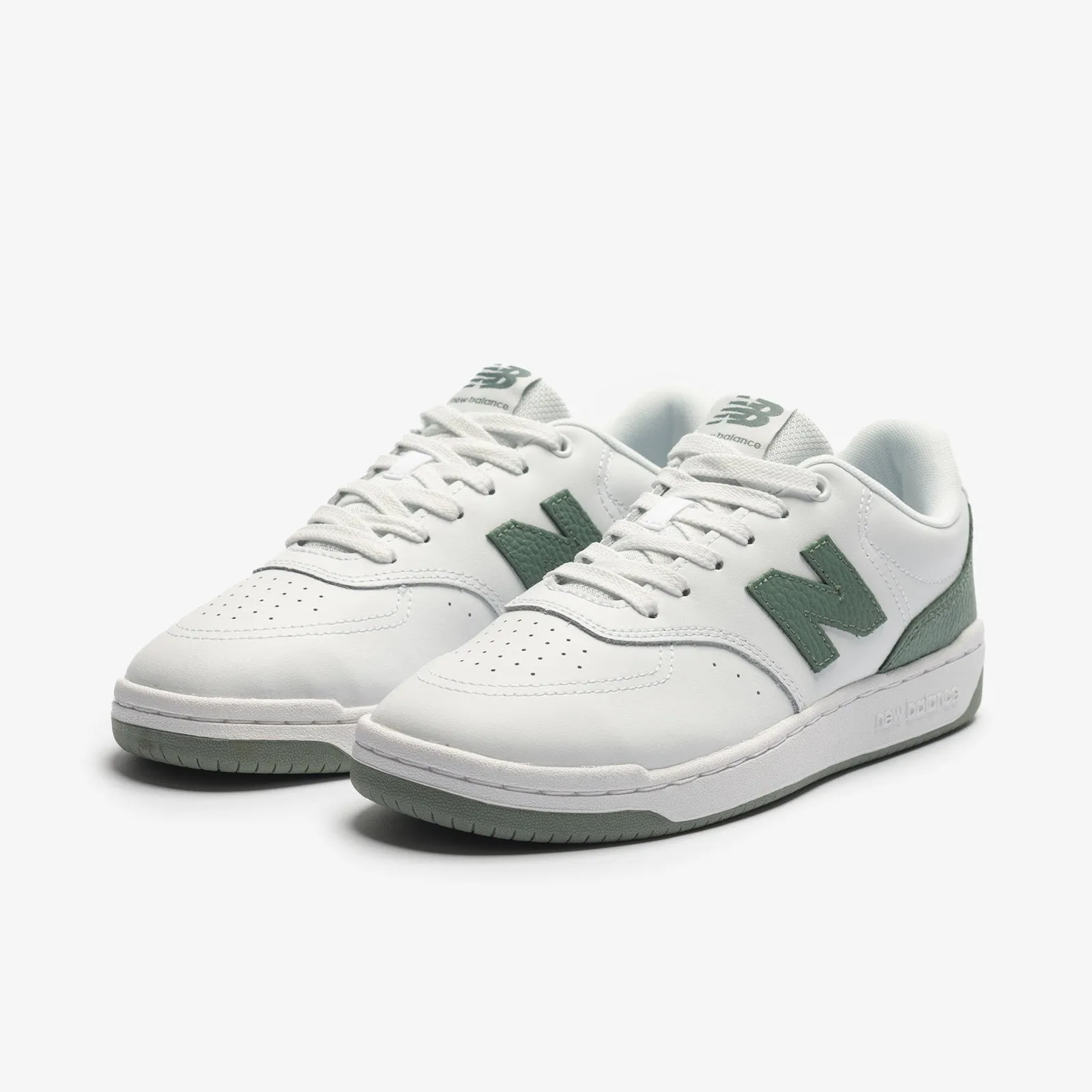 Best New Balance Shoes Men NEW BALANCE MEN'S BB80 GREEN/WHITE SNEAKER SHOES