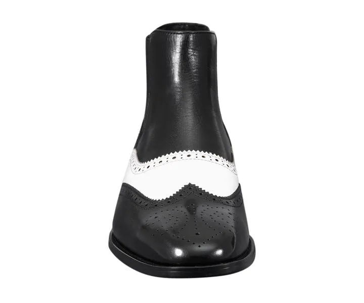 Ugg Knee High Boots Men's Dress Boots-AG2632 Black & White
