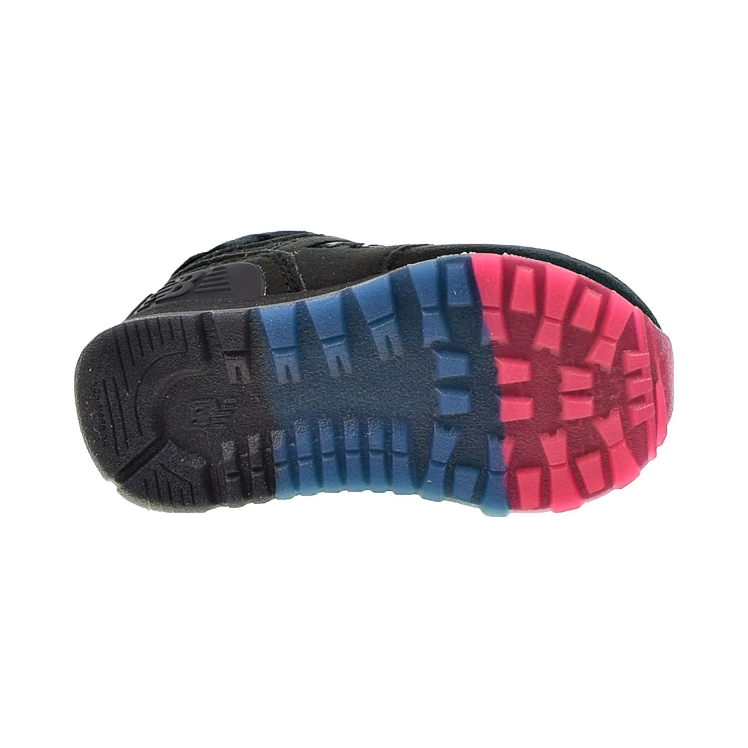 Green New Balance Womens New Balance 574 Toddlers Shoes Black-Pink-Blue