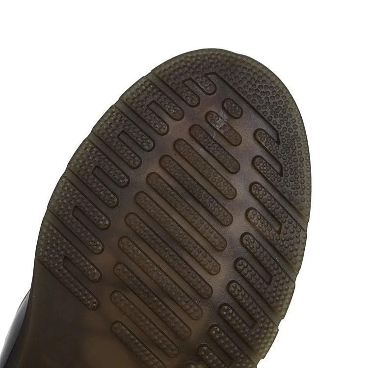 Flat Summer Work Shoes Women's Patent Leather Mary Jane Pumps Flats Shoes