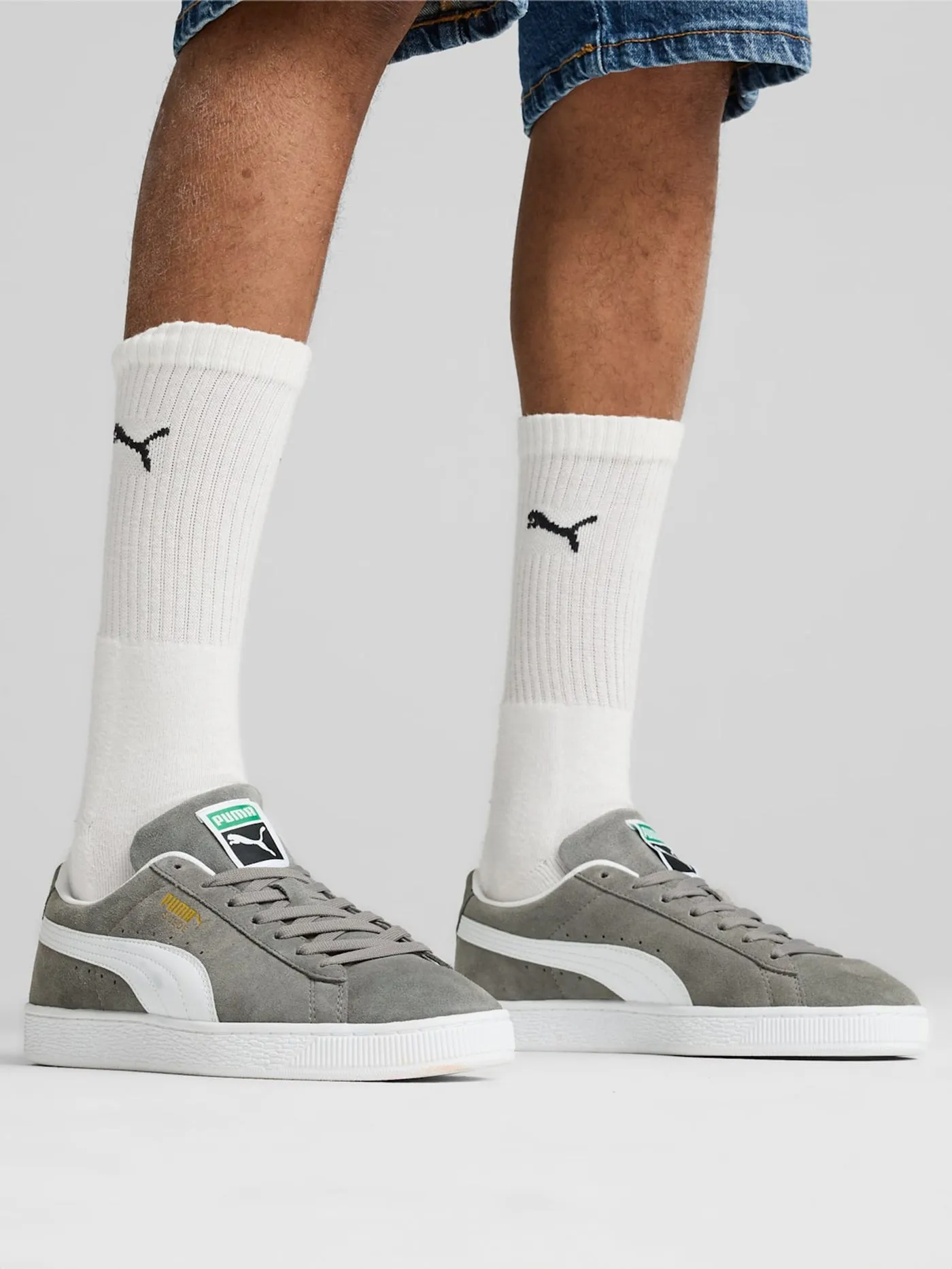 Suede Classic Cast Iron/Puma White Shoes Unisex Asics Shoes