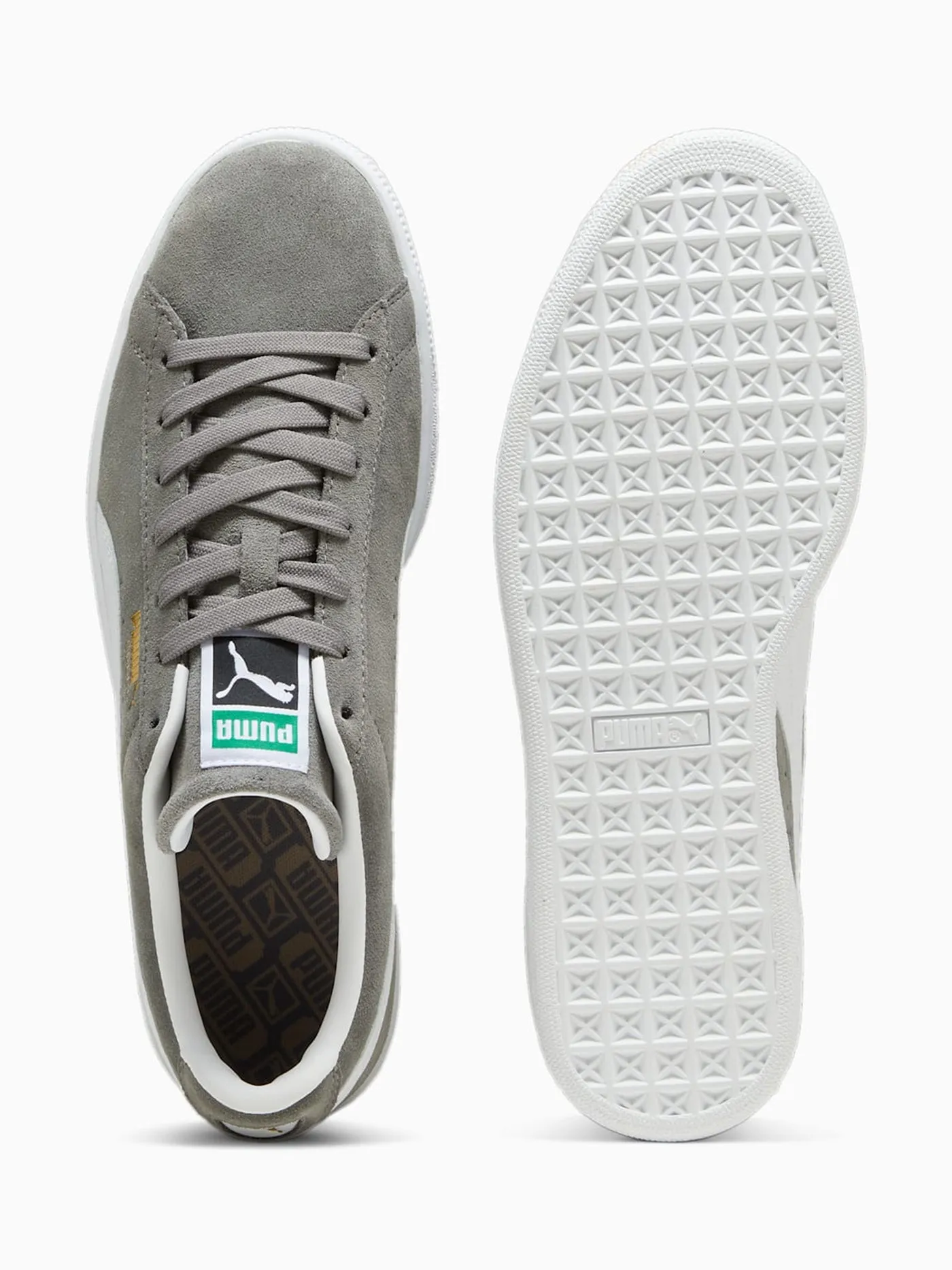 Asics Gel-kayano Golf Shoes Suede Classic Cast Iron/Puma White Shoes