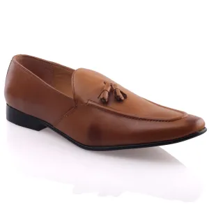 Mens Dhester Leather Formal Dress Shoes Flat Shoes Wrap Around Ankle
