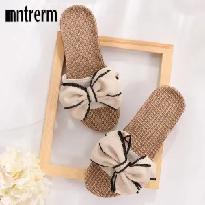 Flat Shoes Vs Arch Support Summer Bow-knot Casual Sneakers: Soft Floor Indoor Flat shoes for Women