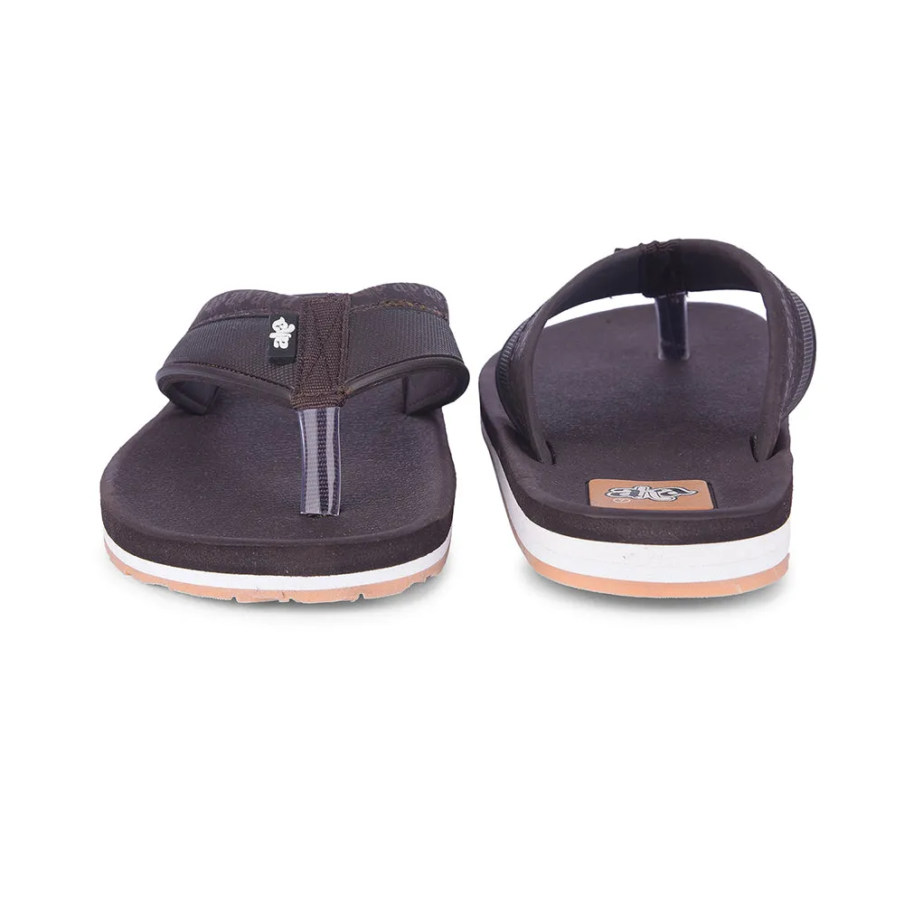 High Heel Sandals Strappy A-HA Casual Brown Flip Flop For Men ANCO-03 By Liberty