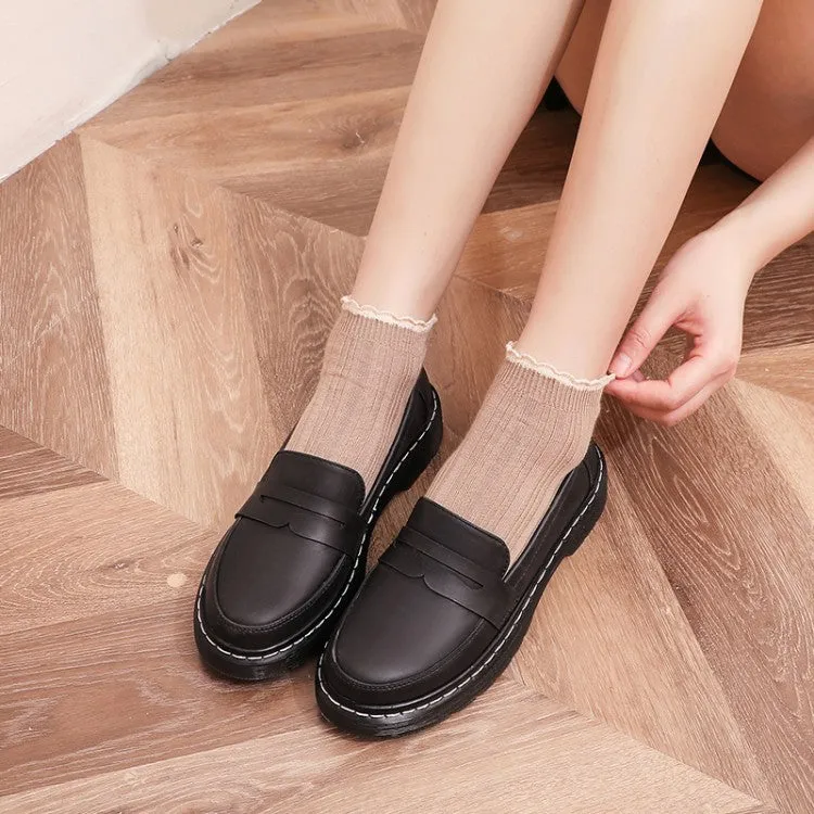 Embroidered Shoes Flats Women's Slip on Flats Shoes